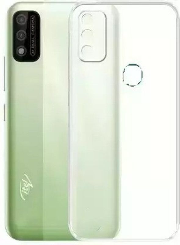RAWAT Back Cover for Itel A27 Transparent Back Cover  (Transparent, Shock Proof, Pack of: 1)