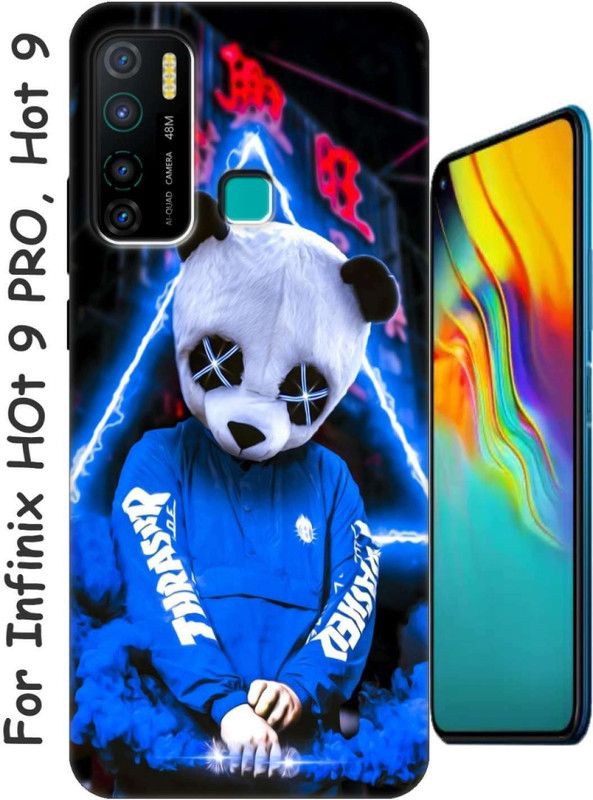 YornoSis Back Cover for Infinix Hot 9 Pro 2649  (Yellow, Flexible, Silicon, Pack of: 1)