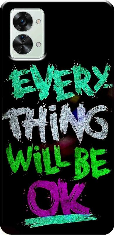 Auqueno Back Cover for OnePlus Nord 2T 5G/ OnePlus Nord 2T 2756  (Multicolor, Anti-radiation, Silicon, Pack of: 1)
