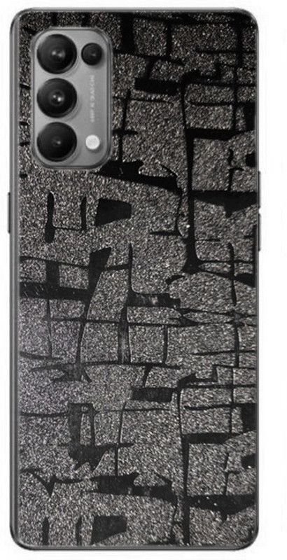 RUMPERS oppo reno 5 Mobile Skin  (Matte blue)
