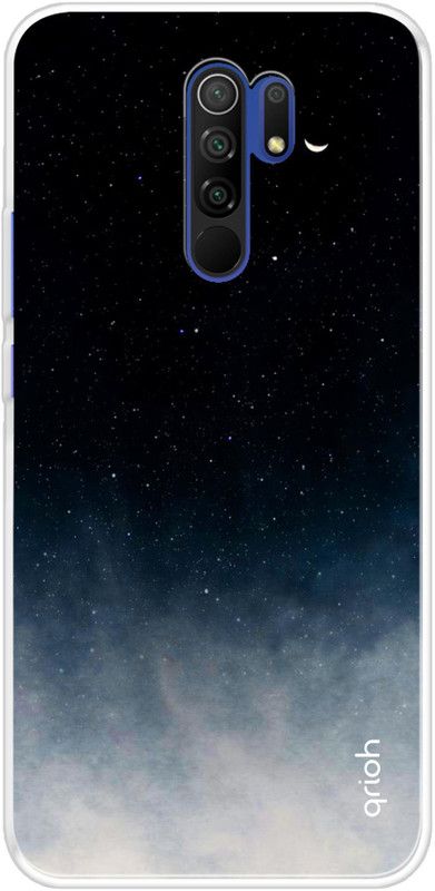 QRIOH Back Cover for Poco M2  (Multicolor, Grip Case, Silicon, Pack of: 1)