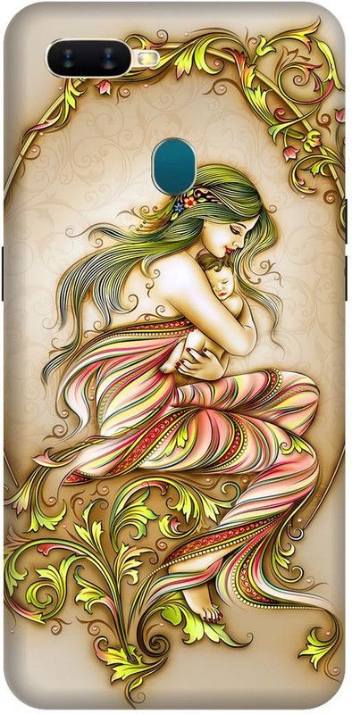 SSMORYA Back Cover for OPPO A5s (Mom Love) Printed Back Cover  (Multicolor, Waterproof, Pack of: 1)