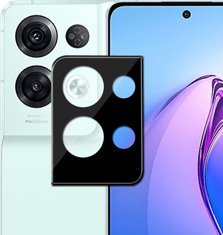 lazzymoby Camera Lens Protector for OPPO Reno 8 Pro 5G, 3D Looks  (Pack of 1)