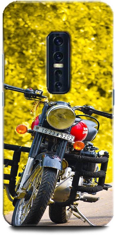 Afterglow Back Cover for Vivo V17 Pro ROYAL ENFIELD, BIKE, MOTORCYCLE, MOTORBIKE  (Multicolor, Shock Proof, Pack of: 1)
