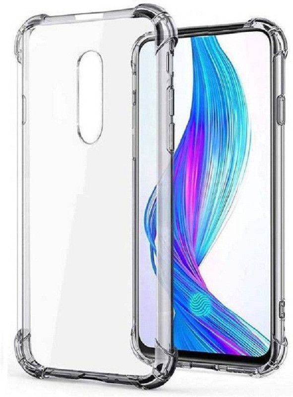 ss creation Back Cover for POCO X2  (Transparent, Silicon, Pack of: 1)