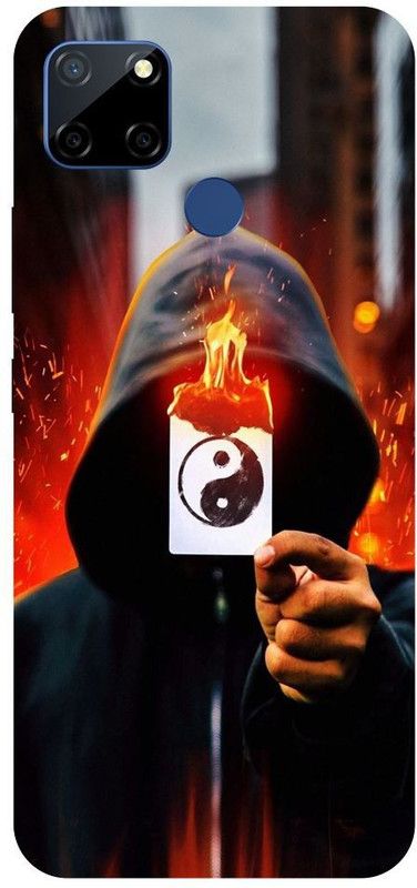 Wall Art Back Cover for Realme C25s ANONYMOUS BLADE, JOKER, HACKER, V FOR VANDATA  (Multicolor, Dual Protection, Pack of: 1)