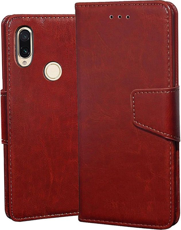 Unistuff Back Cover for Mi Redmi Note 7 Pro, Mi Redmi Note 7, Mi Redmi Note 7S  (Brown, Dual Protection, Pack of: 1)