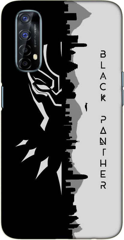 iprinto Back Cover for Realme Narzo 20 Pro, Realme 7 Black panther Back Cover  (Black, Hard Case)