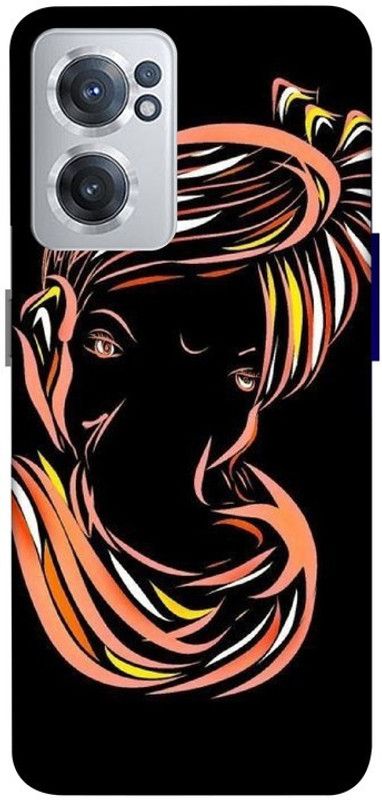LUCKY MOBI.COM Back Cover for Oneplus Nord Ce 2 ( GANESH GOD) PRINTED BACK COVER  (Multicolor, Hard Case)