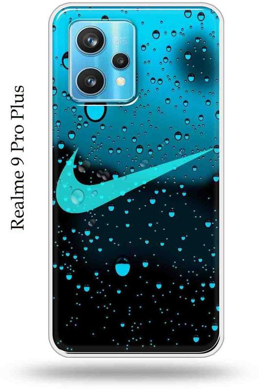 Jaipur Print Hub Back Cover for Realme 9ProPlus  (Blue, Black, Silicon, Pack of: 1)