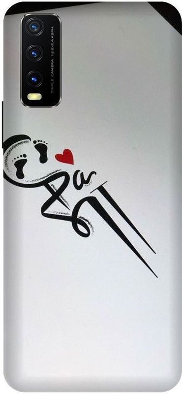 URCHIN Back Cover for Vivo Y20G maa and paa, mom dad, love, parents, black, mom and dad  (Multicolor, Shock Proof, Pack of: 1)