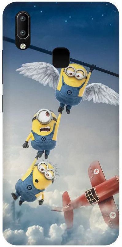 URCHIN Back Cover for Vivo Y93 minions, Cute, funny, cartoon, Minions cute, cute  (Multicolor, Shock Proof)