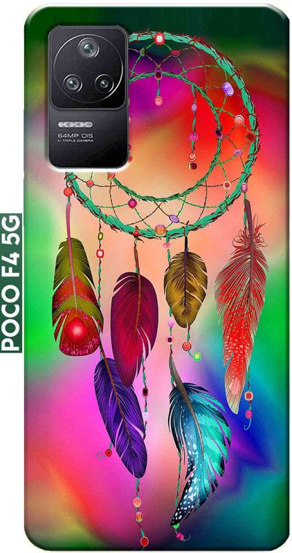 Rockerspot Back Cover for Poco F4 5G, Poco F4 2815  (Multicolor, Flexible, Silicon, Pack of: 1)