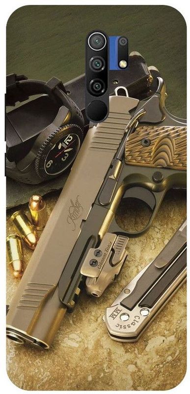 URCHIN Back Cover for A92020 Gun, Pistol, Bullet, Weapon  (Multicolor, Shock Proof, Pack of: 1)