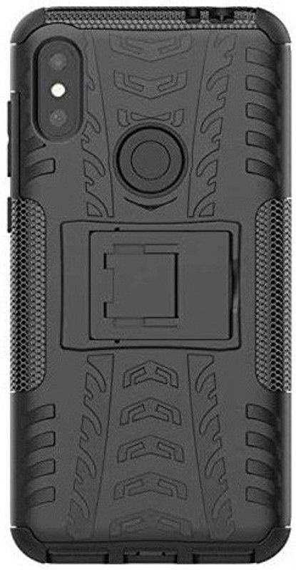 SmartPoint Bumper Case for Motorola One Power (P30 Note)  (Black, Rugged Armor, Pack of: 1)