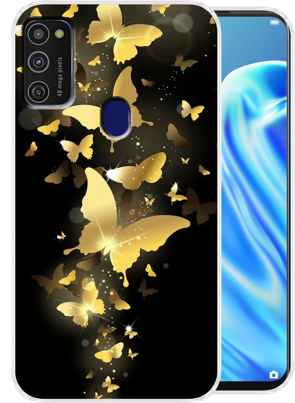 vipax Back Cover for Samsung Galaxy M21  (Multicolor, Silicon, Pack of: 1)