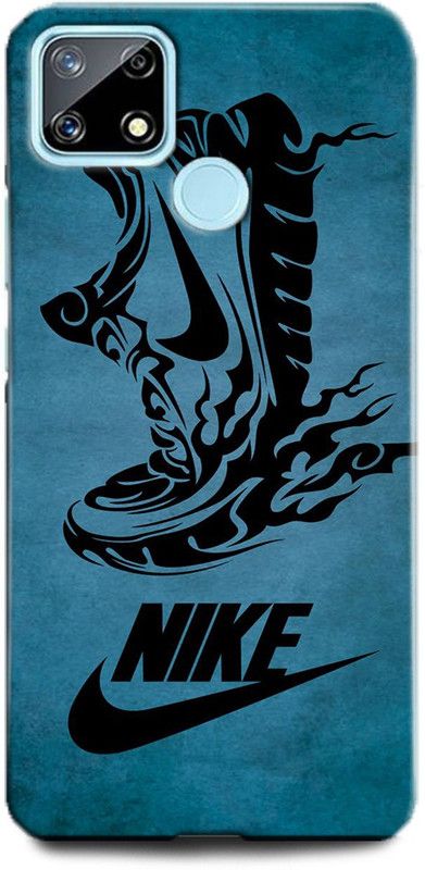 INDICRAFT Back Cover for Realme Narzo 20, RMX2193 NIKE, NIKE SNEAKERS, NIKE SHOES  (Multicolor, Hard Case, Pack of: 1)