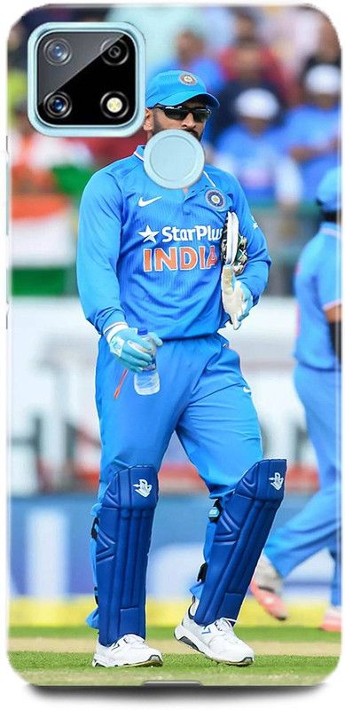 Dimora Back Cover for REALME C25S, RMX3197, MS DHONI MS DHONI 7 MAHENDRA SINGH DHONI INDIA CRICKET INDIA PLAYER  (Multicolor, Hard Case, Pack of: 1)