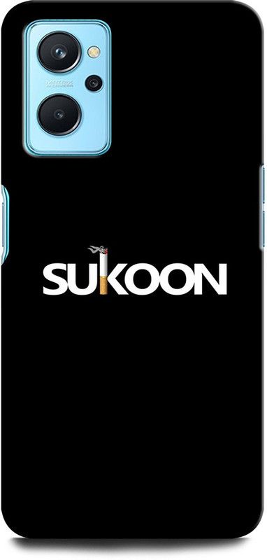 ORBIQE Back Cover for OPPO K10 SUKOON, ALONE, HAPPINESS, LOVE  (Multicolor, Hard Case, Pack of: 1)