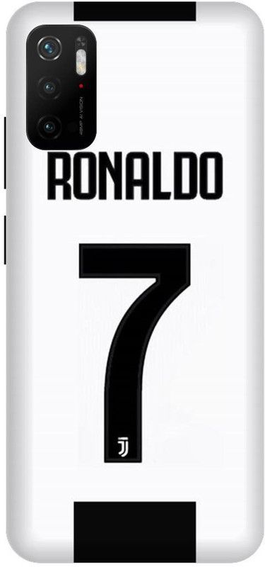 UMPRINT Back Cover for Redmi Note 10T 5G Ronaldo Cristino Football CR7 Printed Back Cover  (Multicolor, Hard Case, Pack of: 1)