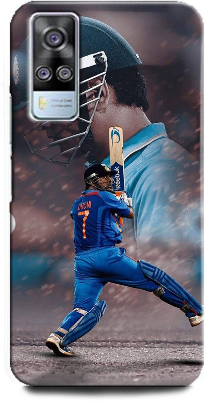 Afterglow Back Cover for Vivo Y31 DHONI, MAHI, MAHENDRA SINGH DHONI, SPORTS  (Multicolor, Shock Proof, Pack of: 1)