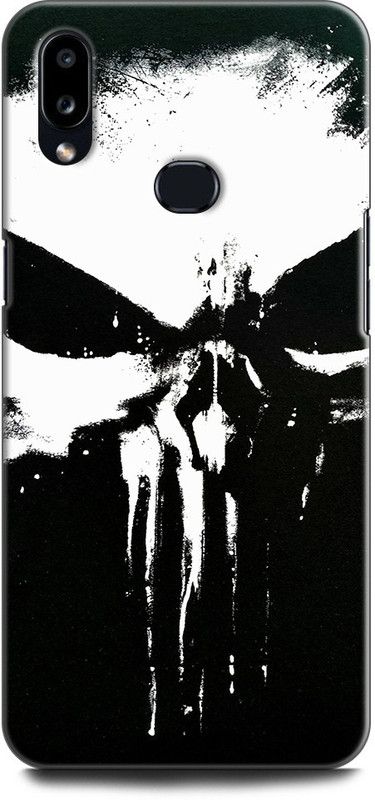 Afterglow Back Cover for SAMSUNG Galaxy A10s PUNISHER, PUNISHER LOGO, SKULL, GHOST  (Multicolor, Shock Proof, Pack of: 1)