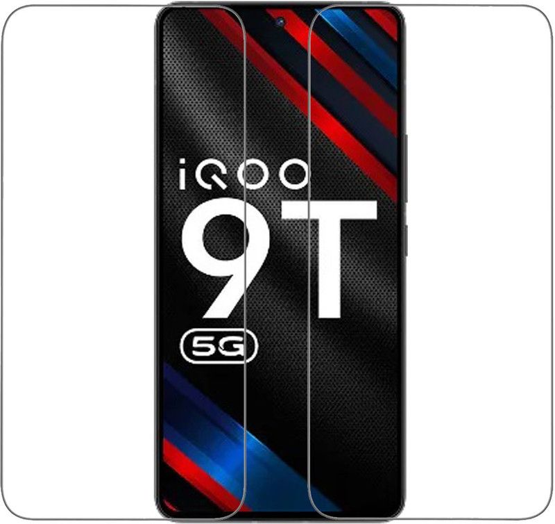 NSTAR Tempered Glass Guard for IQOO 9T 5G  (Pack of 2)