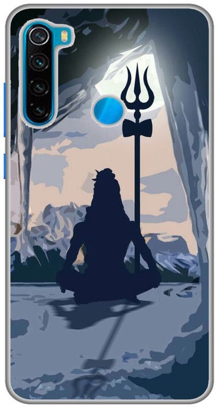 CROKIAN Back Cover for Redmi Note 8 Mahadev Back Cover  (Multicolor, Hard Case, Pack of: 1)