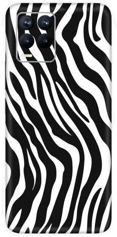 FCS Oppo Realme 8 Mobile Skin  (White,Black)