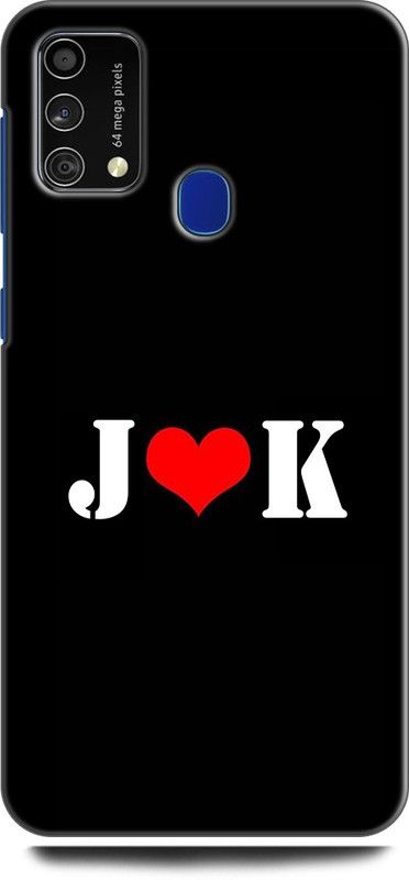 Afterglow Back Cover for SAMSUNG Galaxy F41 J K, J LOVES K, NAME, LETTER, ALPHABET, JK LOVE, HART  (Multicolor, Shock Proof, Pack of: 1)