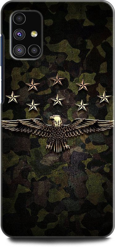 Afterglow Back Cover for SAMSUNG Galaxy M51 ARMY, ARMY LOGO, SOLDIER, MILITARY  (Multicolor, Shock Proof, Pack of: 1)