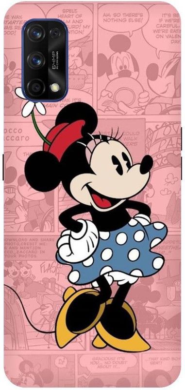 URCHIN Back Cover for Narzo 20Pro minnie mouse, mickey mouse, cartoon, funny, cute, love, Disney  (Multicolor, Shock Proof)