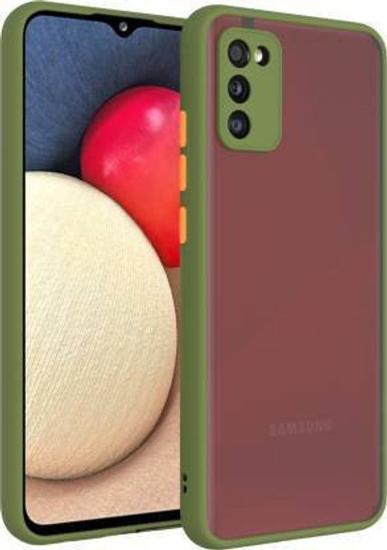 BooZ Back Cover for Samsung Galaxy M02s, Samsung Galaxy F02s  (Green, Camera Bump Protector, Pack of: 1)