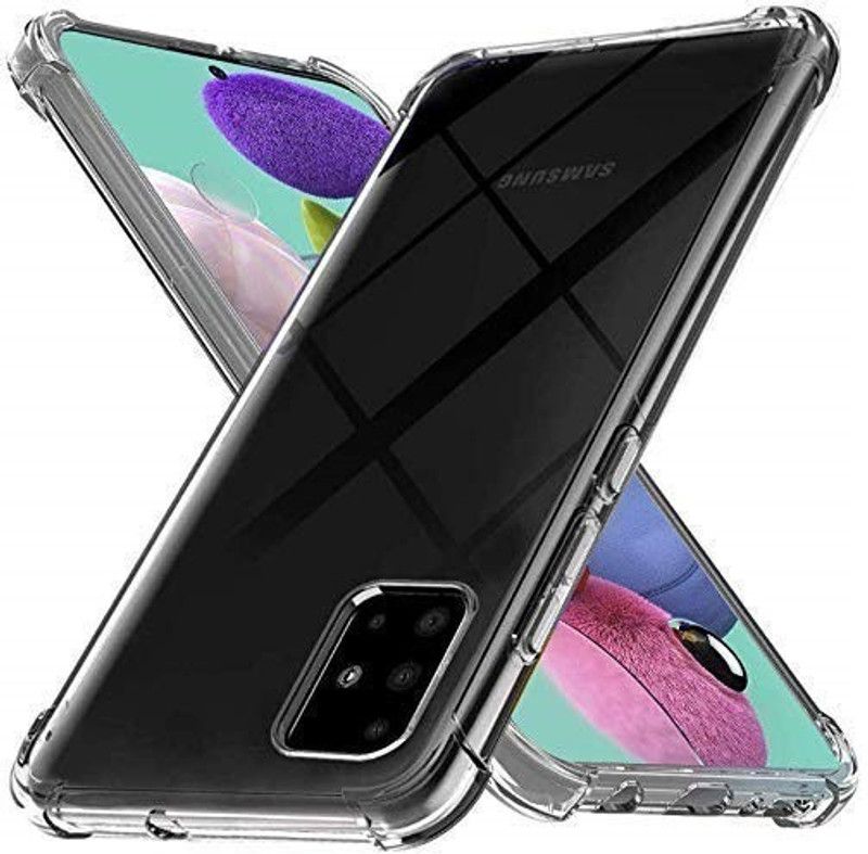 BRENZZ Back Cover for OPPO A52  (Transparent, Shock Proof, Silicon, Pack of: 1)