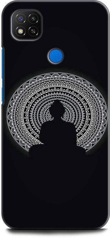 KEYCENT Back Cover for REDMI 9  (Black, White, Shock Proof, Pack of: 1)