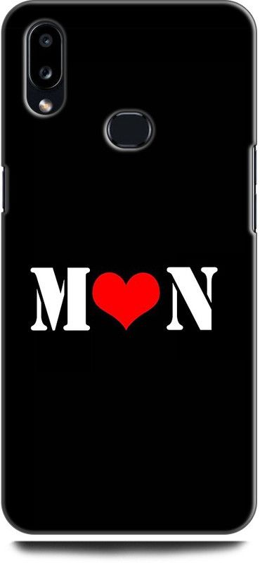 Afterglow Back Cover for SAMSUNG Galaxy A10s M N, M LOVES N, NAME, LETTER, ALPHABET, MN LOVE, HART  (Multicolor, Shock Proof, Pack of: 1)
