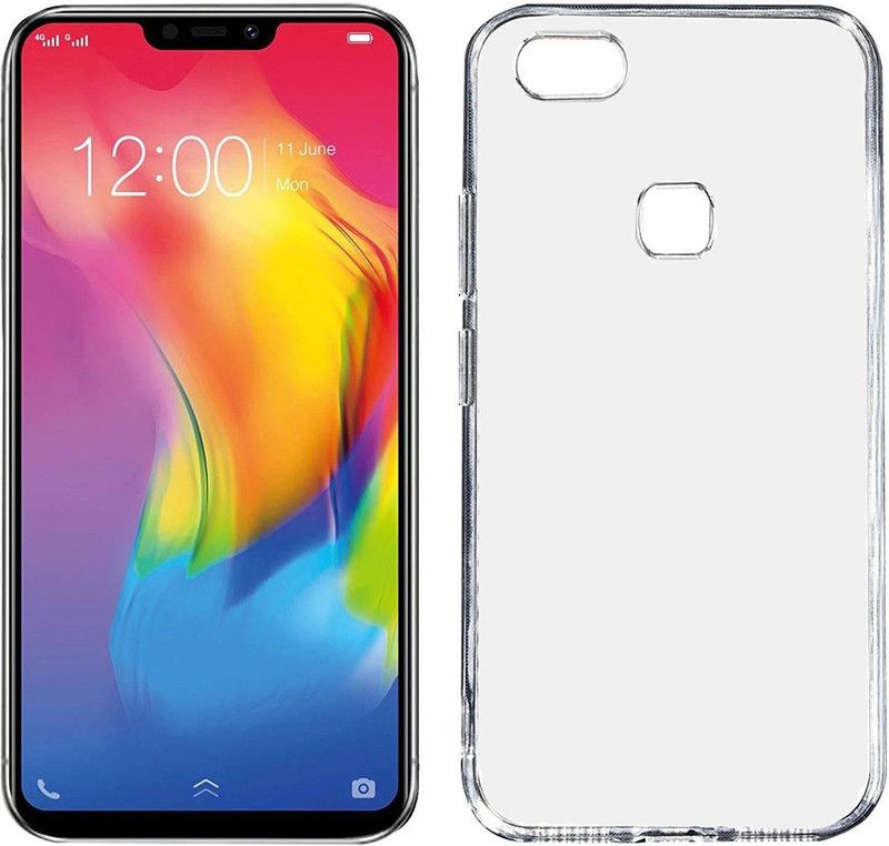 Allit Back Cover for Vivo Y81 Transparent Back Cover  (Transparent, Grip Case, Silicon, Pack of: 1)