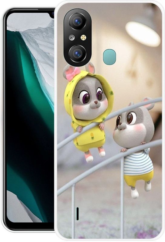 Krtagy Back Cover for Itel A49  (Multicolor, Dual Protection, Silicon, Pack of: 44)