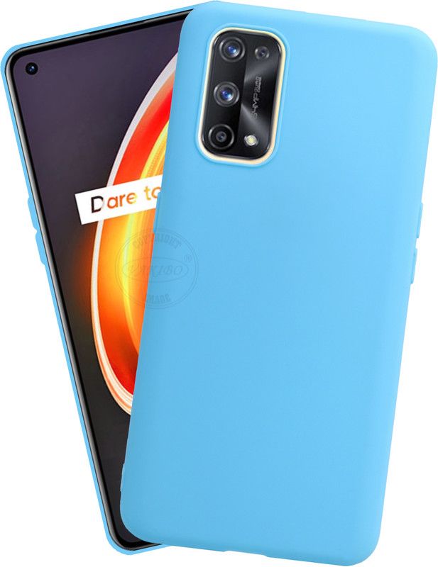VAKIBO Back Cover for Realme X7 Pro  (Blue, Grip Case, Pack of: 1)