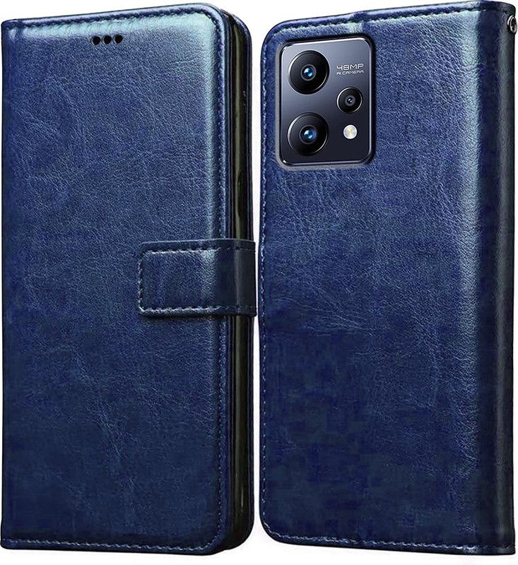 Casotec Flip Cover for Realme Narzo 50 Pro 5G  (Blue, Pack of: 1)