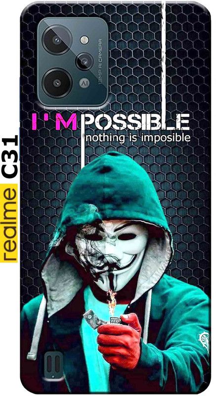 YorktoSis Back Cover for Realme C31 2617  (Multicolor, Dual Protection, Silicon, Pack of: 1)