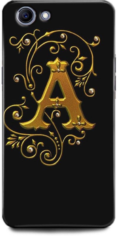 INTELLIZE Back Cover for Realme 1/CPH1859 A letter,Printed  (Multicolor, Shock Proof, Pack of: 1)