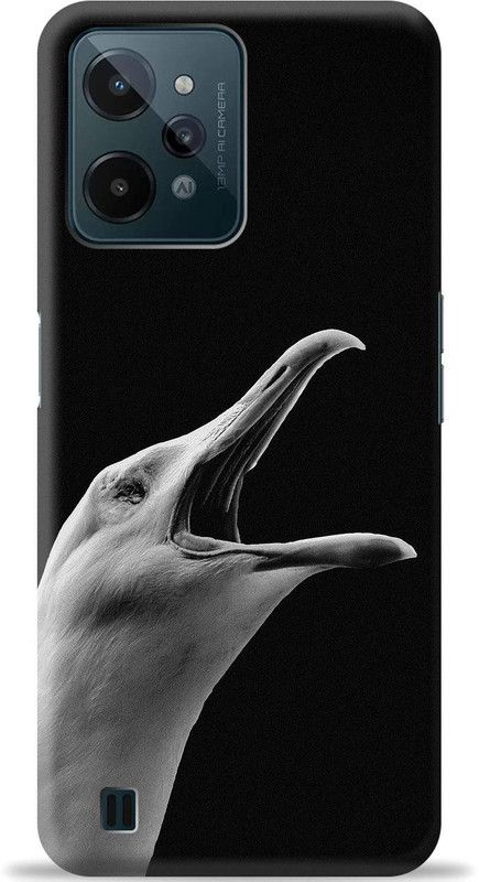 Dreamer Back Cover for Realme C31  (Black, Grey, Shock Proof, Pack of: 1)