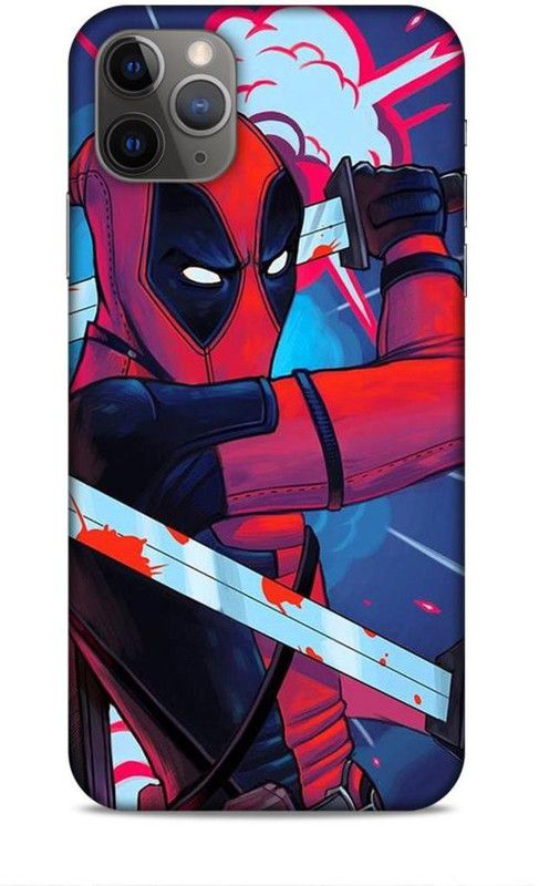Trinetra Back Cover for Apple iPhone 11 Pro Max (Designer / Deadpool / Marvel / Superhero)  (Multicolor, Hard Case, Pack of: 1)