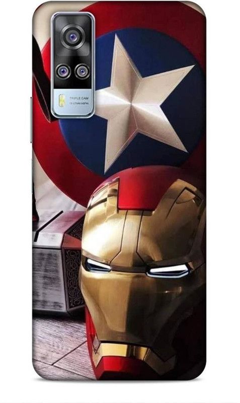 CRAFTARA Back Cover for VIVOY51  (Multicolor)
