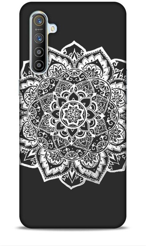 zingcart Back Cover for Black Mandala Edition Printed Back Cover Case For REALME X2  (Multicolor, Hard Case, Pack of: 1)