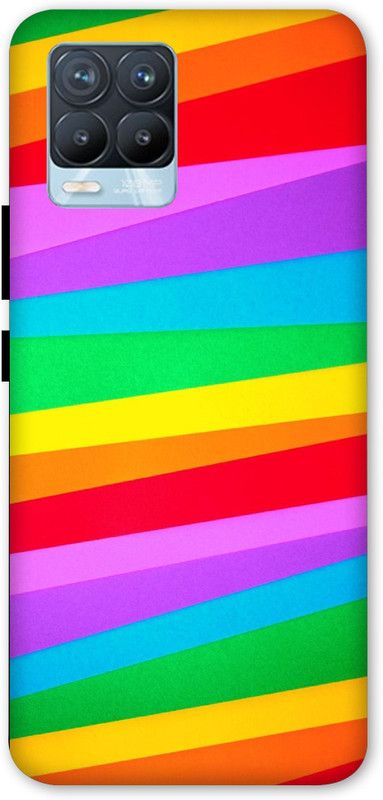 AEKANSH Back Cover for Realme 8 4G, Realme 8 Pro  (Multicolor, Hard Case)