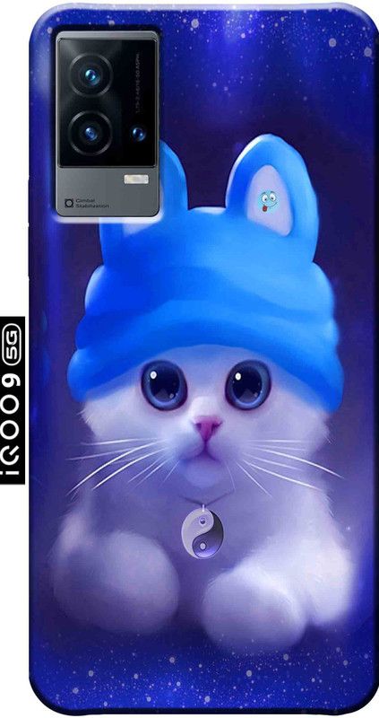 stroxy Back Cover for iQoo 9 5G 2836  (Multicolor, Matte Finish, Silicon, Pack of: 1)