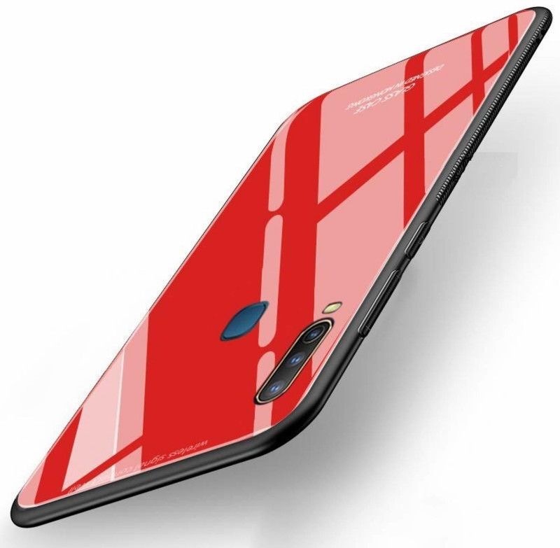 AUTOCASE Back Cover for Vivo Y12 Model 1904  (Red, Dual Protection, Pack of: 1)