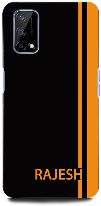 GRAFIQE Back Cover for Realme Narzo 30 Pro RMX2117 RAJESH, RAJESH NAME  (Multicolor, Shock Proof, Pack of: 1)